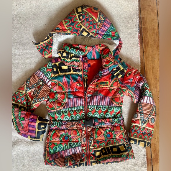 Desigual Multicolor Patterned Jacket - Picture 3 of 7